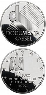 Kunsttentoonstelling Documenta 10 euro Duitsland 2002 UNC
